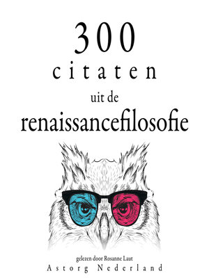 cover image of 300 citaten uit de renaissancefilosofie